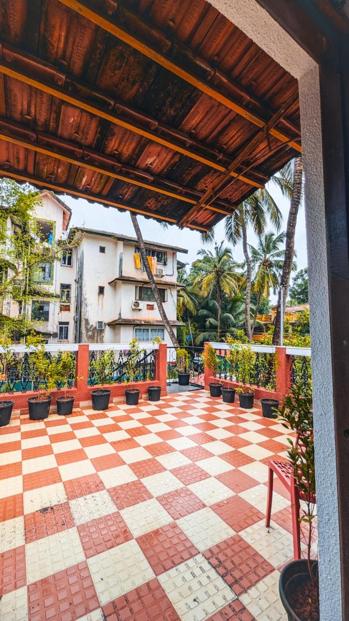 The First House By V3Homestay 4Bhk Private Pool Calangute Exterior foto