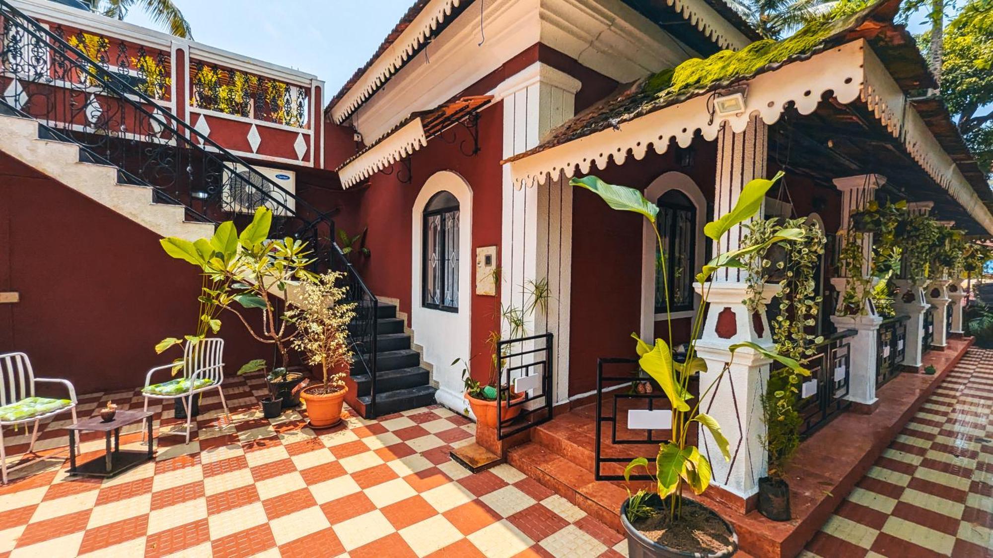 The First House By V3Homestay 4Bhk Private Pool Calangute Exterior foto