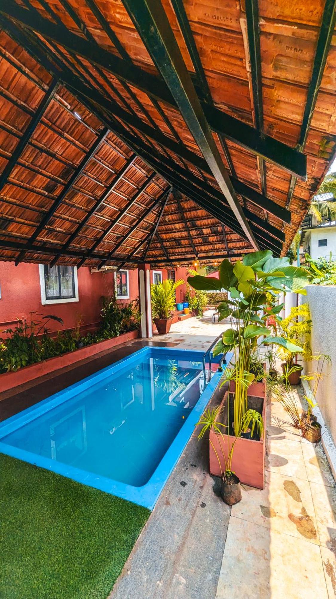 The First House By V3Homestay 4Bhk Private Pool Calangute Exterior foto