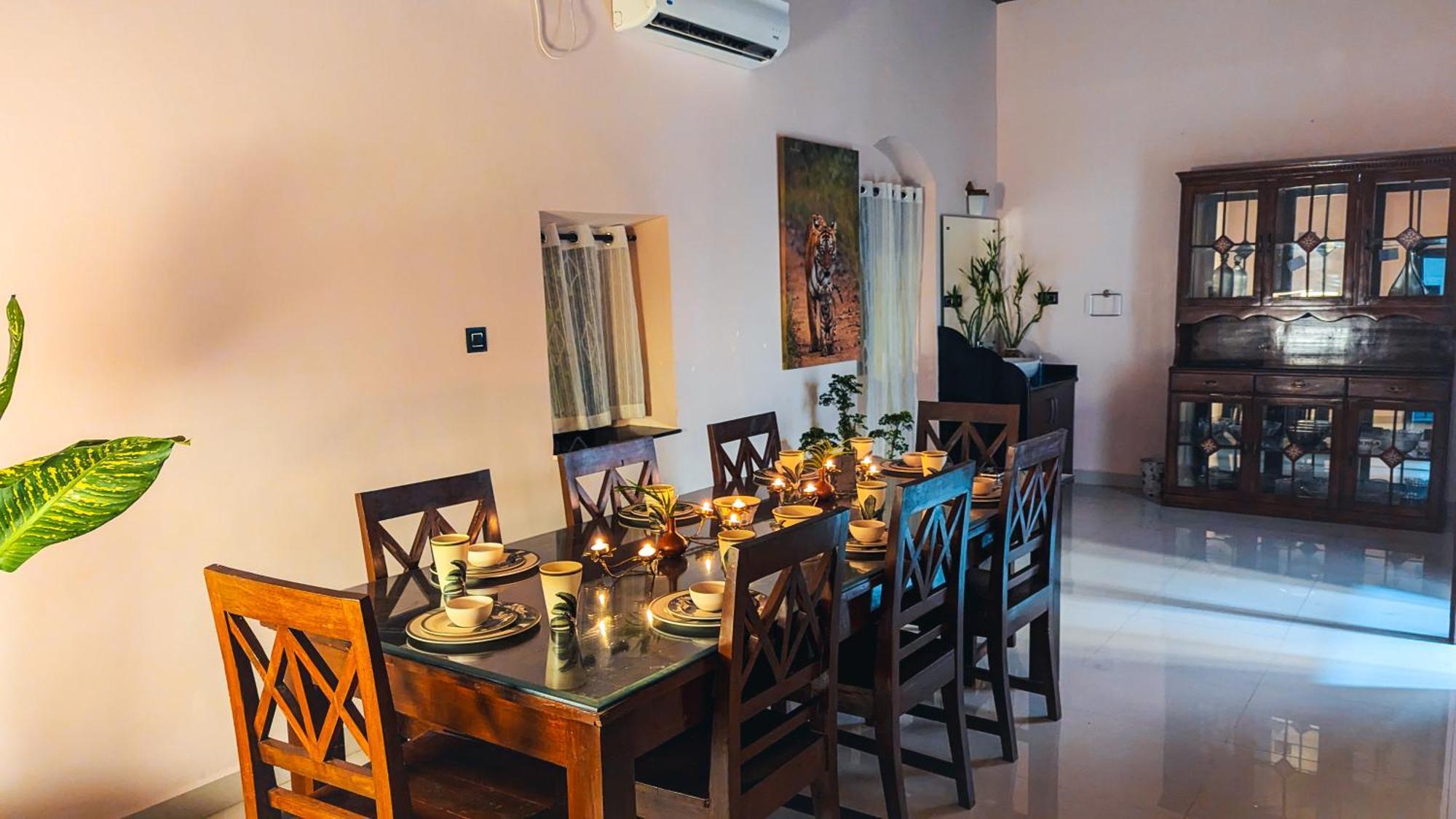 The First House By V3Homestay 4Bhk Private Pool Calangute Exterior foto