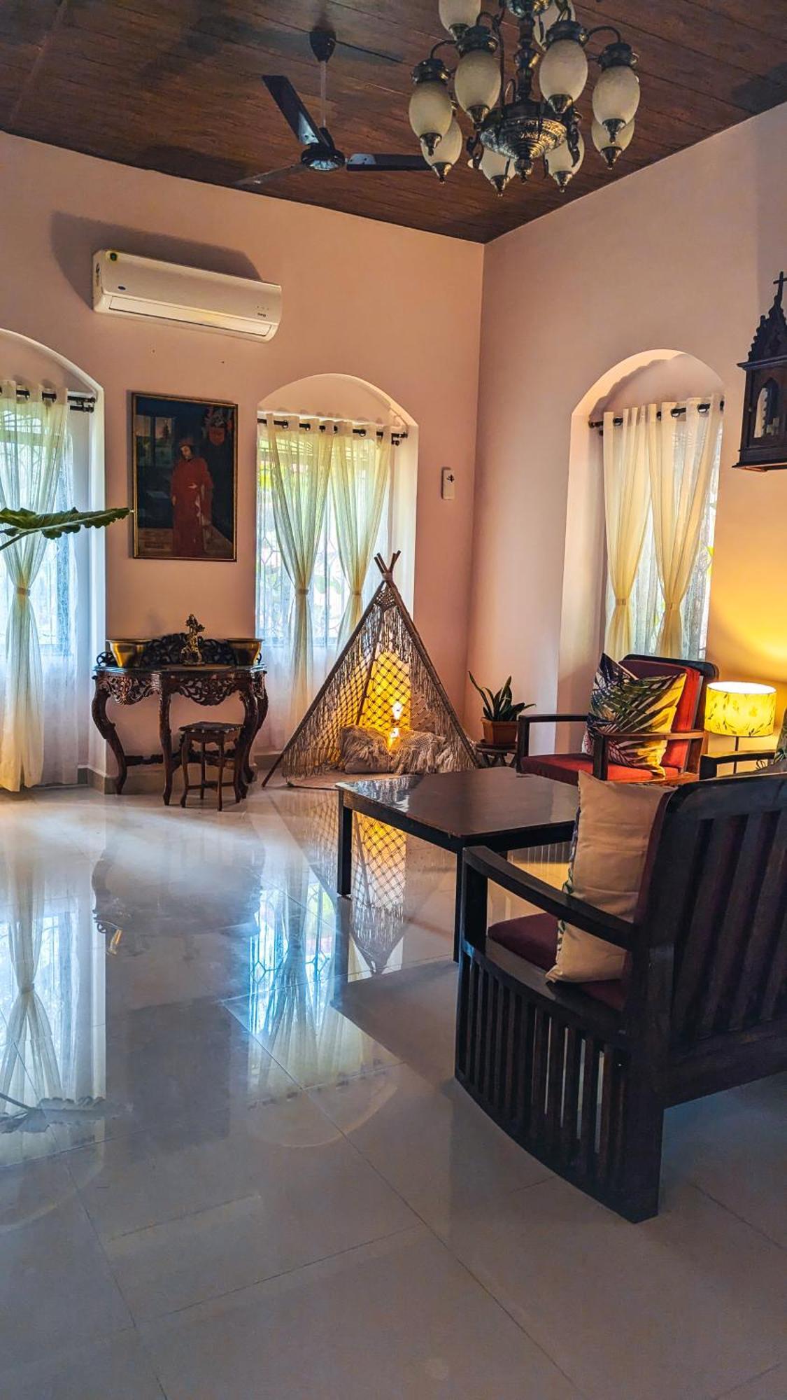 The First House By V3Homestay 4Bhk Private Pool Calangute Exterior foto